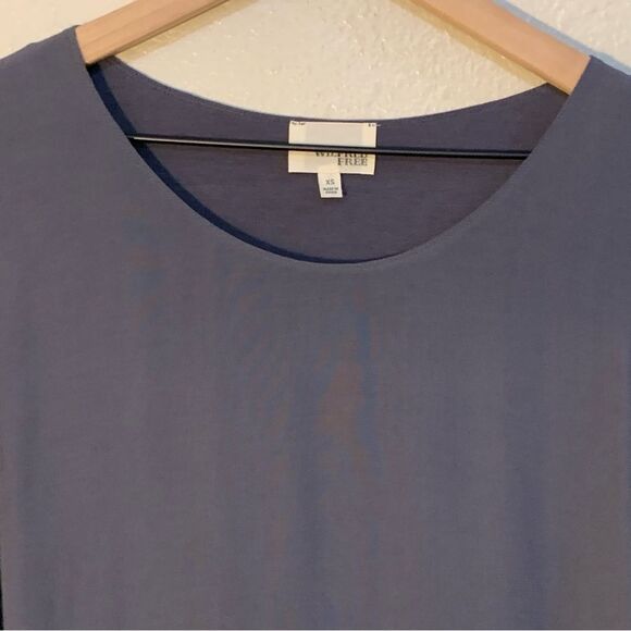 Wilfred Free by Aritzia Tiegan Shift Mini Dress Women’s Gray XS. - Picture 3 of 13